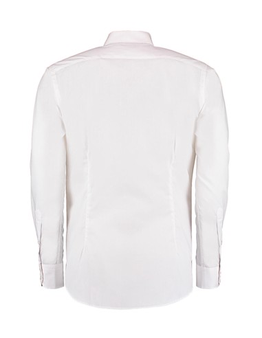 KUS-KK192-Mens Slim Fit Business Shirt Long Sleeve
